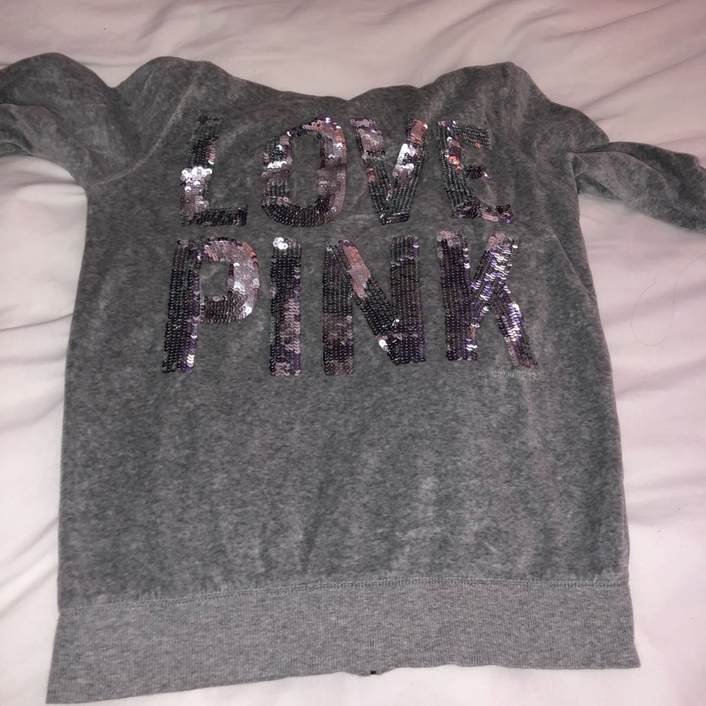 Pink Hoodie Sweatshirt
